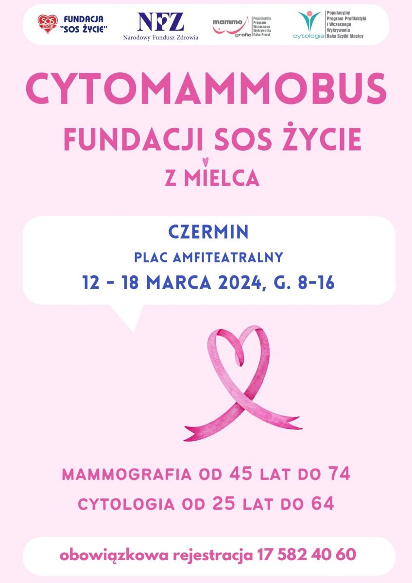 Plakat cytomammbus 12-18.03.2024 