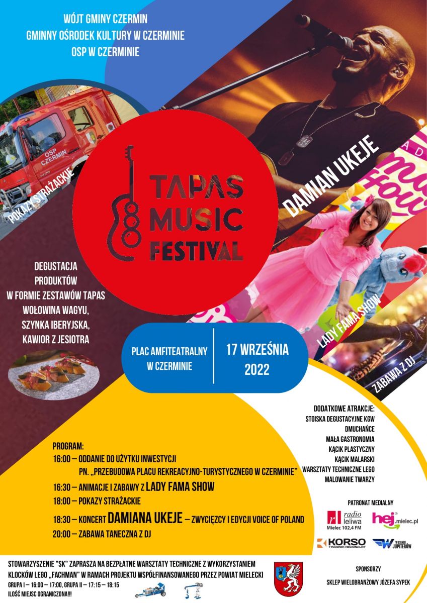Plakat wydarzenia Tapas Music Festival 17.09.2022