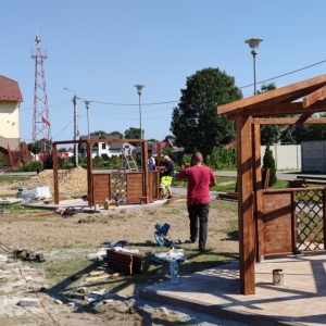 pokaż obrazek - Przebudowa placu rekreacyjno-turystycznego w centrum Czermina